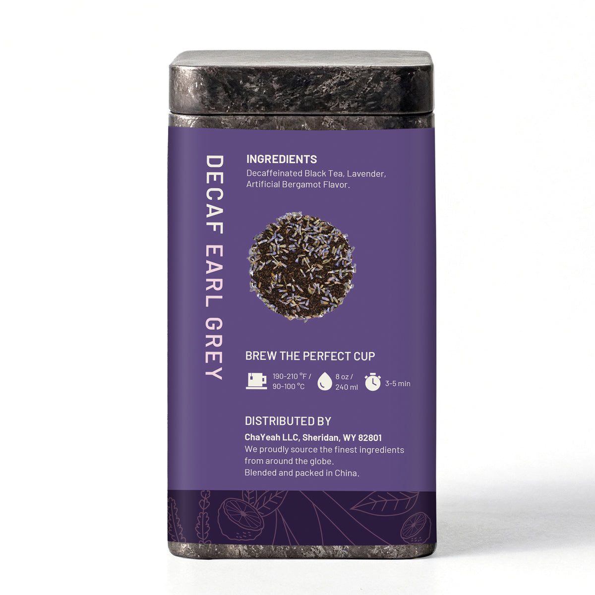 Decaf Earl Grey (30 Count, Tin)