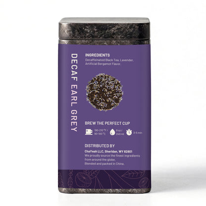 Decaf Earl Grey (30 Count, Tin)