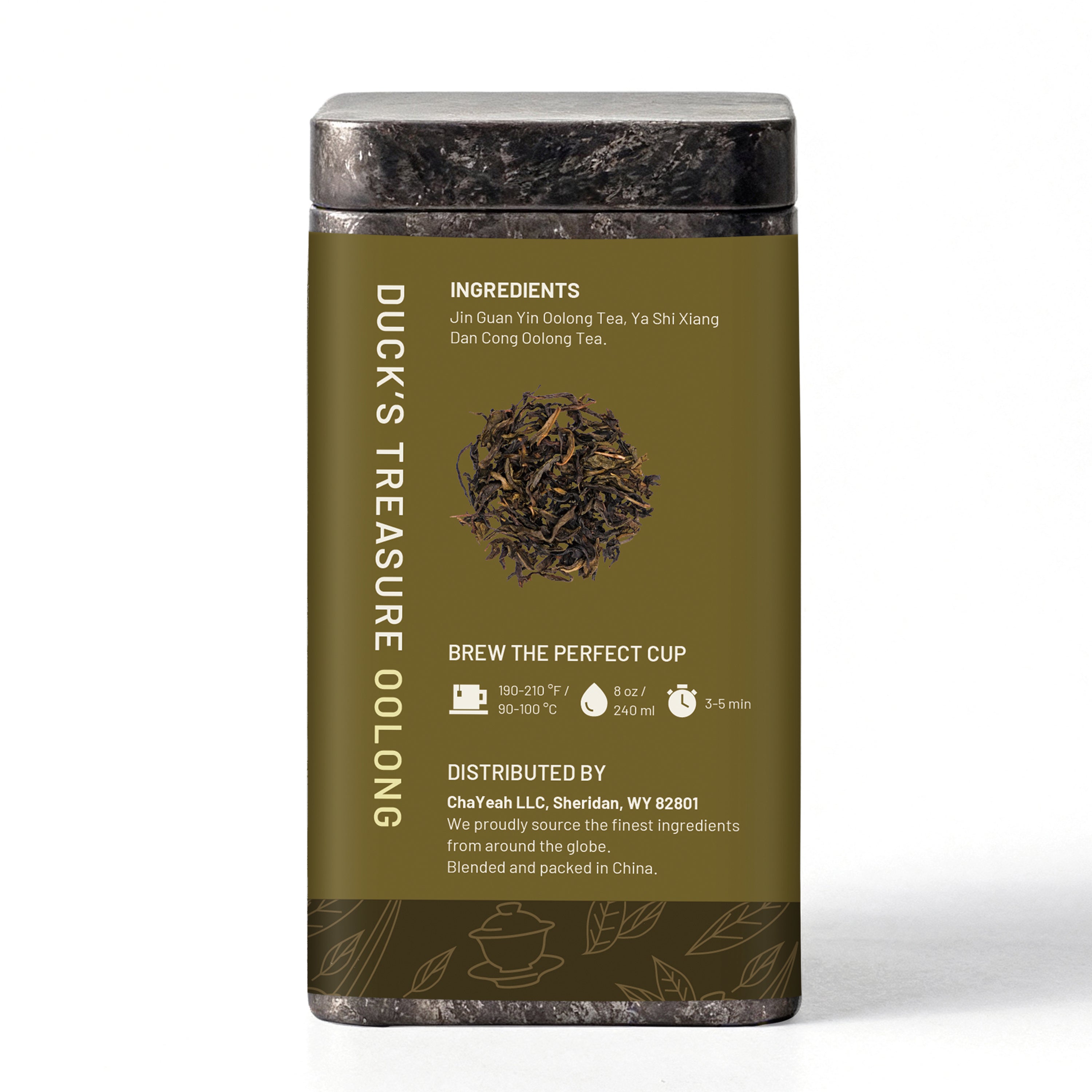 Duck's Treasure Oolong (30 Count, Tin)