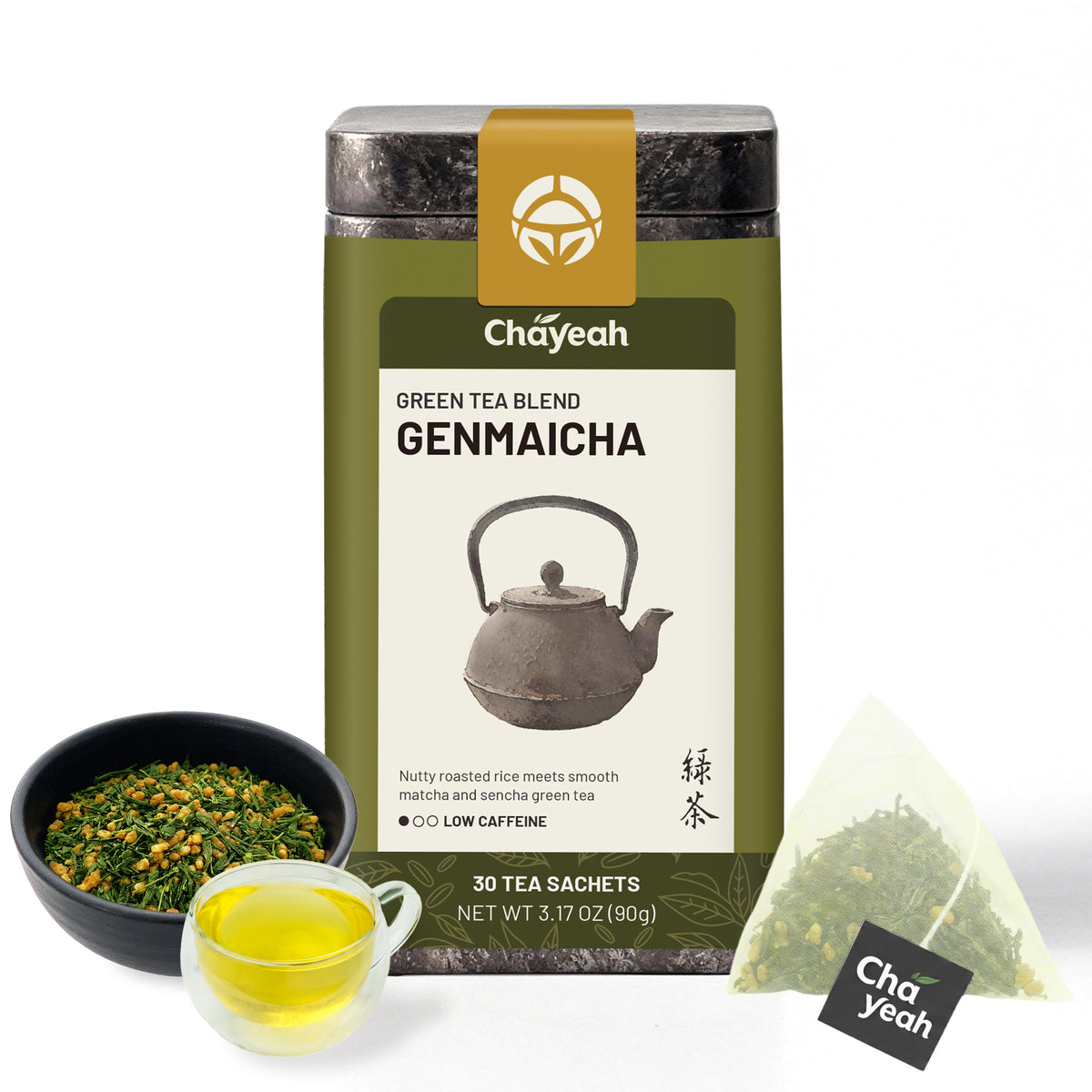 Genmaicha (30 Count, Tin)