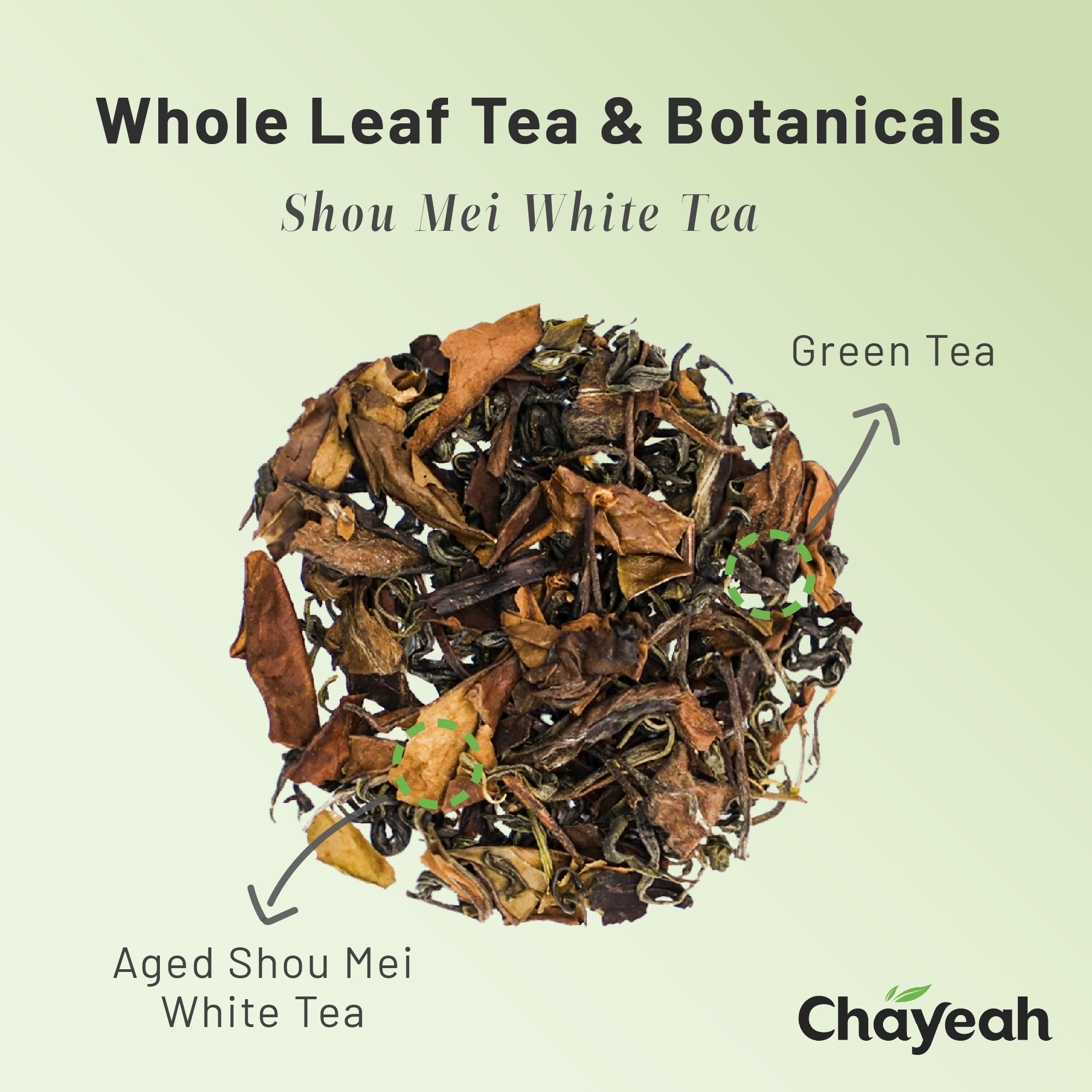 Shou Mei White Tea (30 Count, Tin)