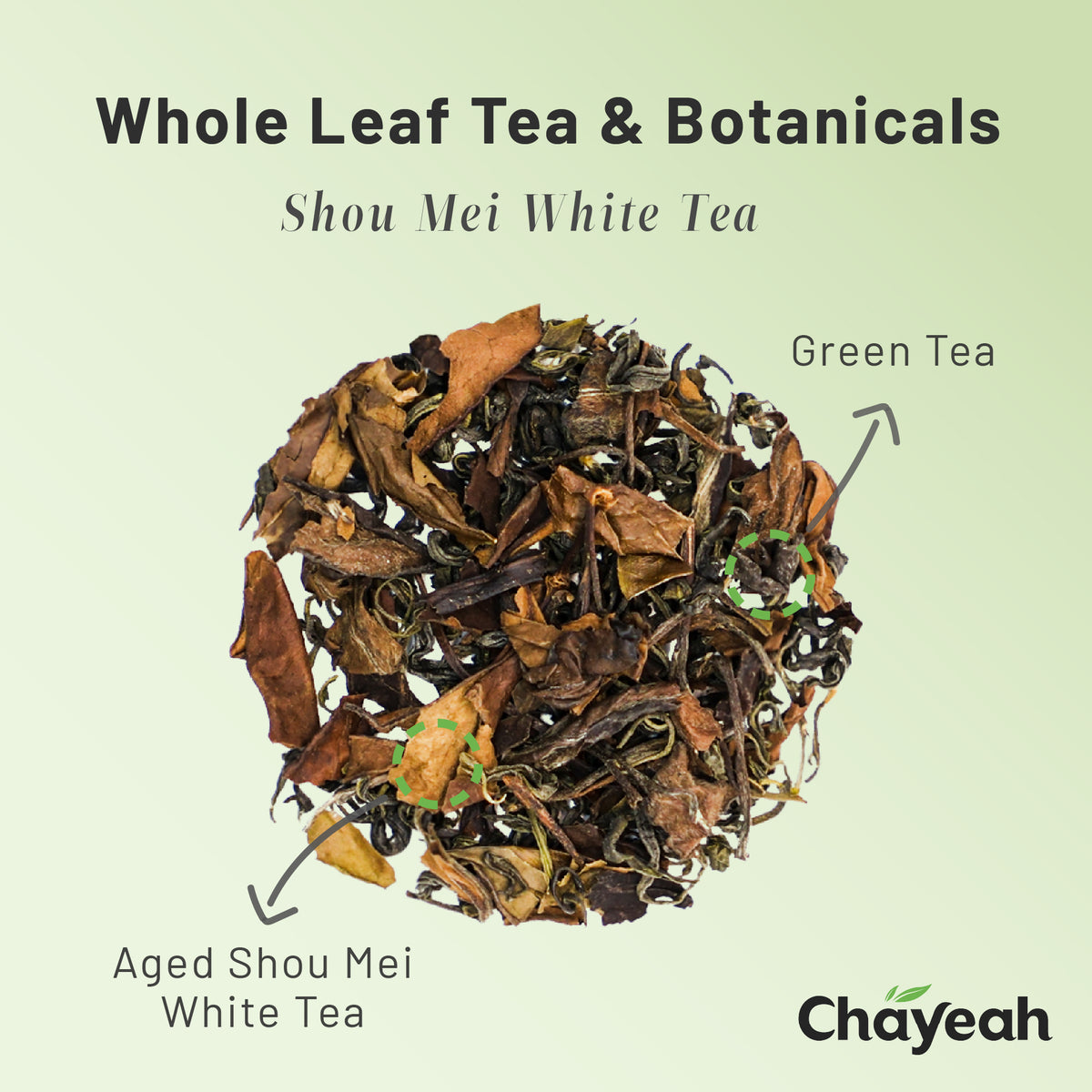 Shou Mei White Tea (30 Count, Tin)