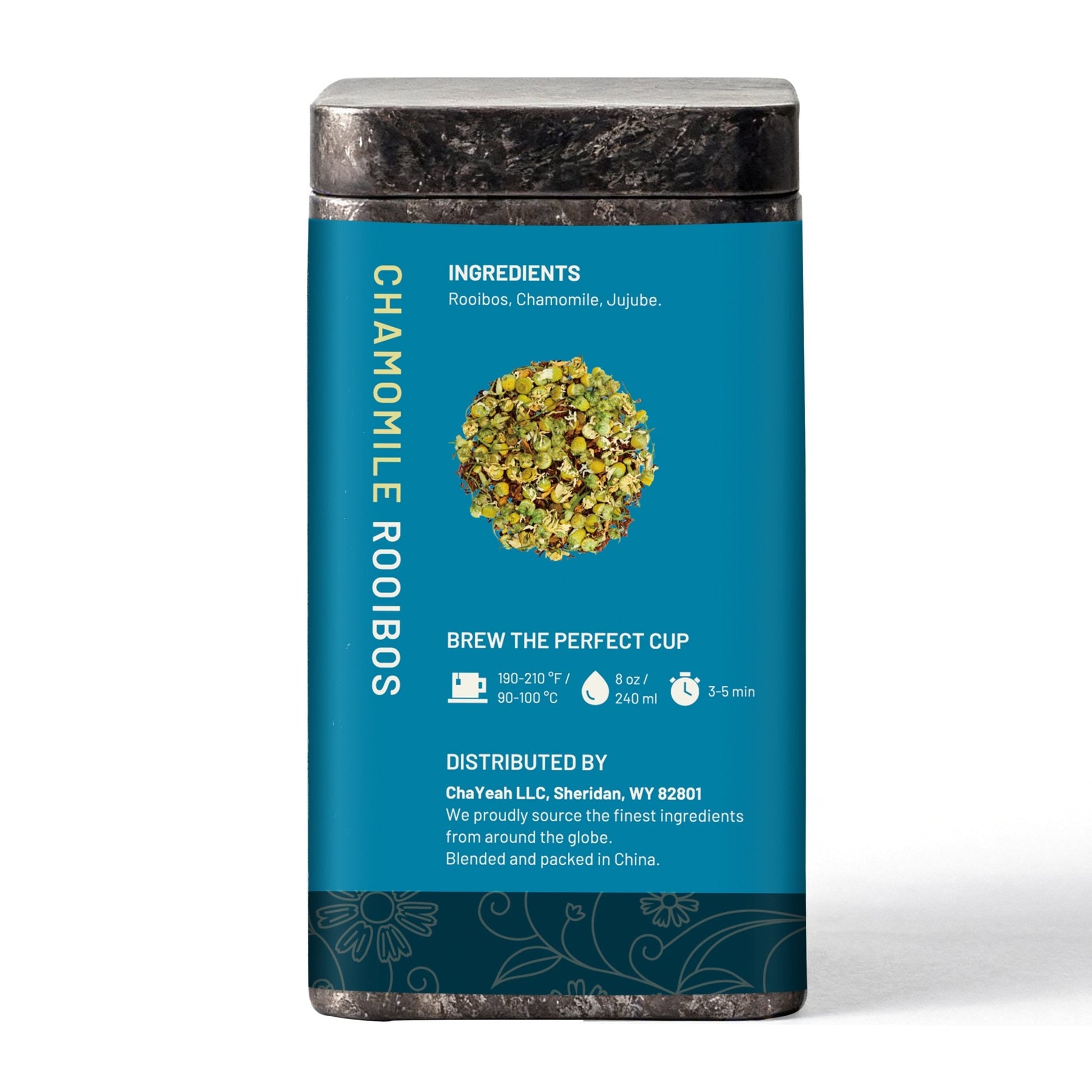 Chamomile Rooibos (30 Count, Tin) - ChaYeah