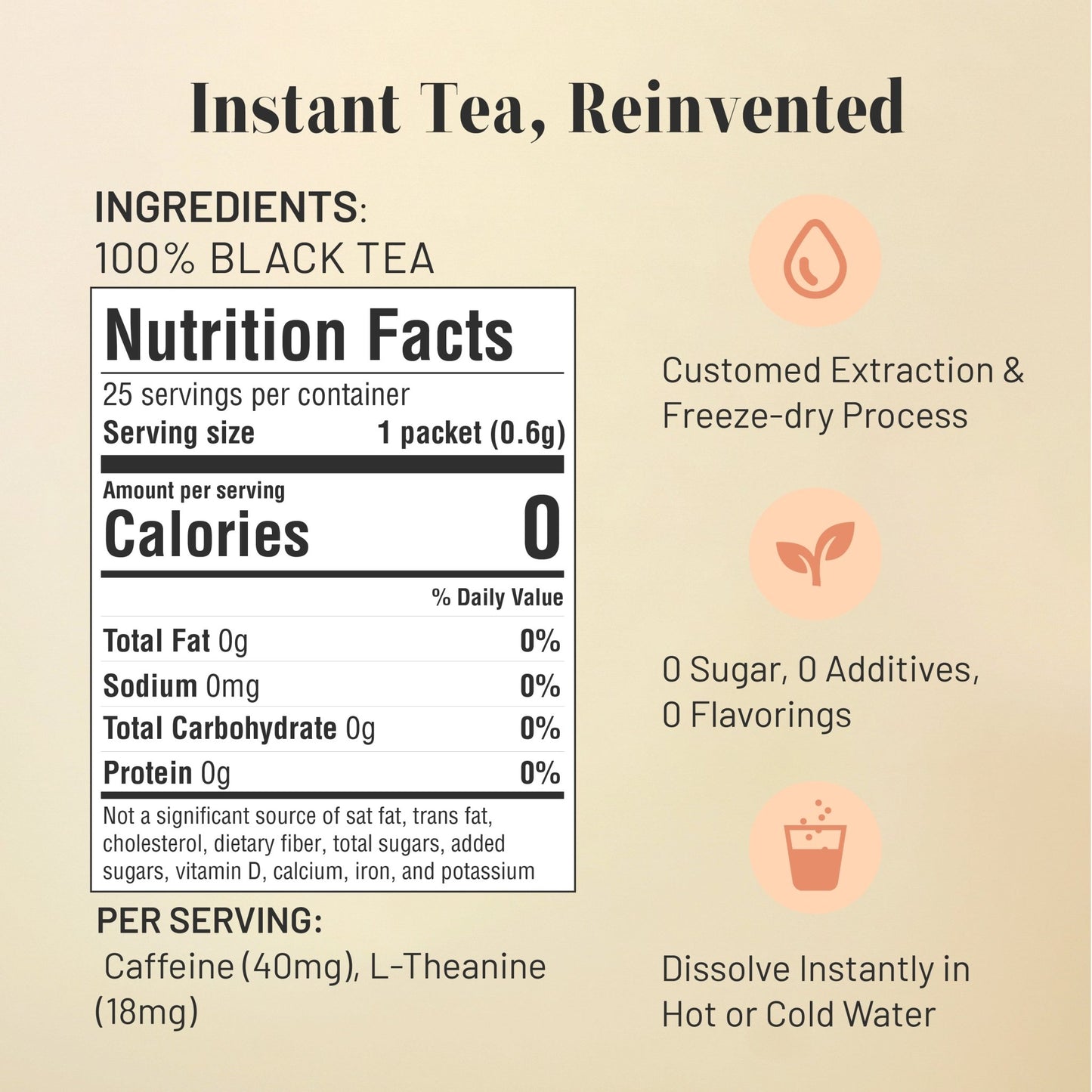 Craft Instant Black Tea - ChaYeah