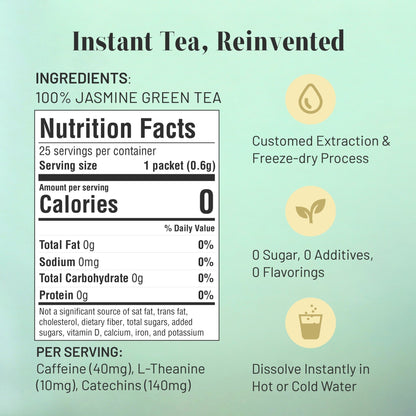 Craft Instant Jasmine Tea - ChaYeah