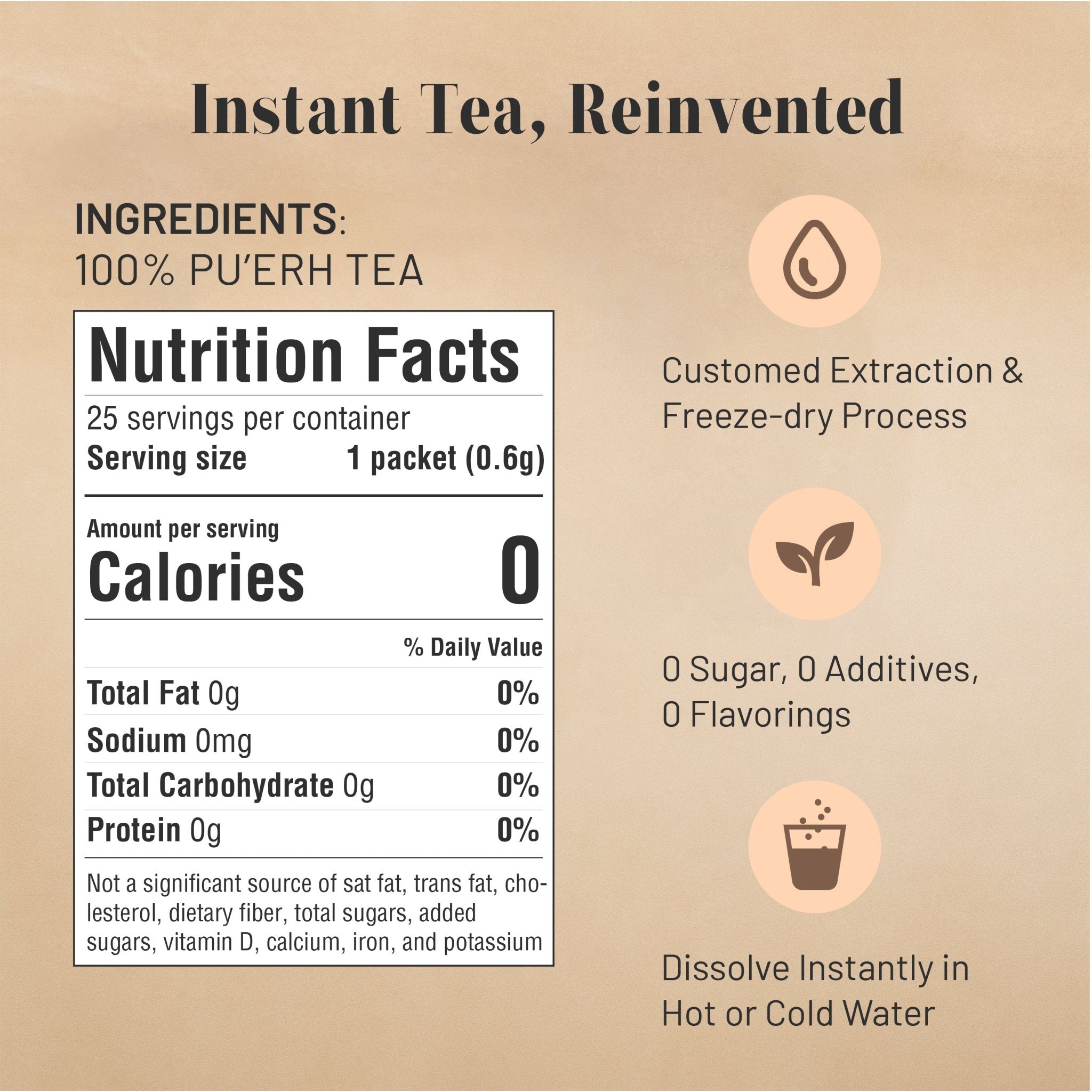 Craft Instant Pu'erh Tea - ChaYeah