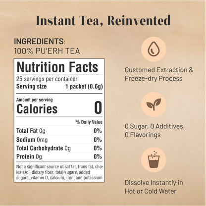 Craft Instant Pu'erh Tea - ChaYeah
