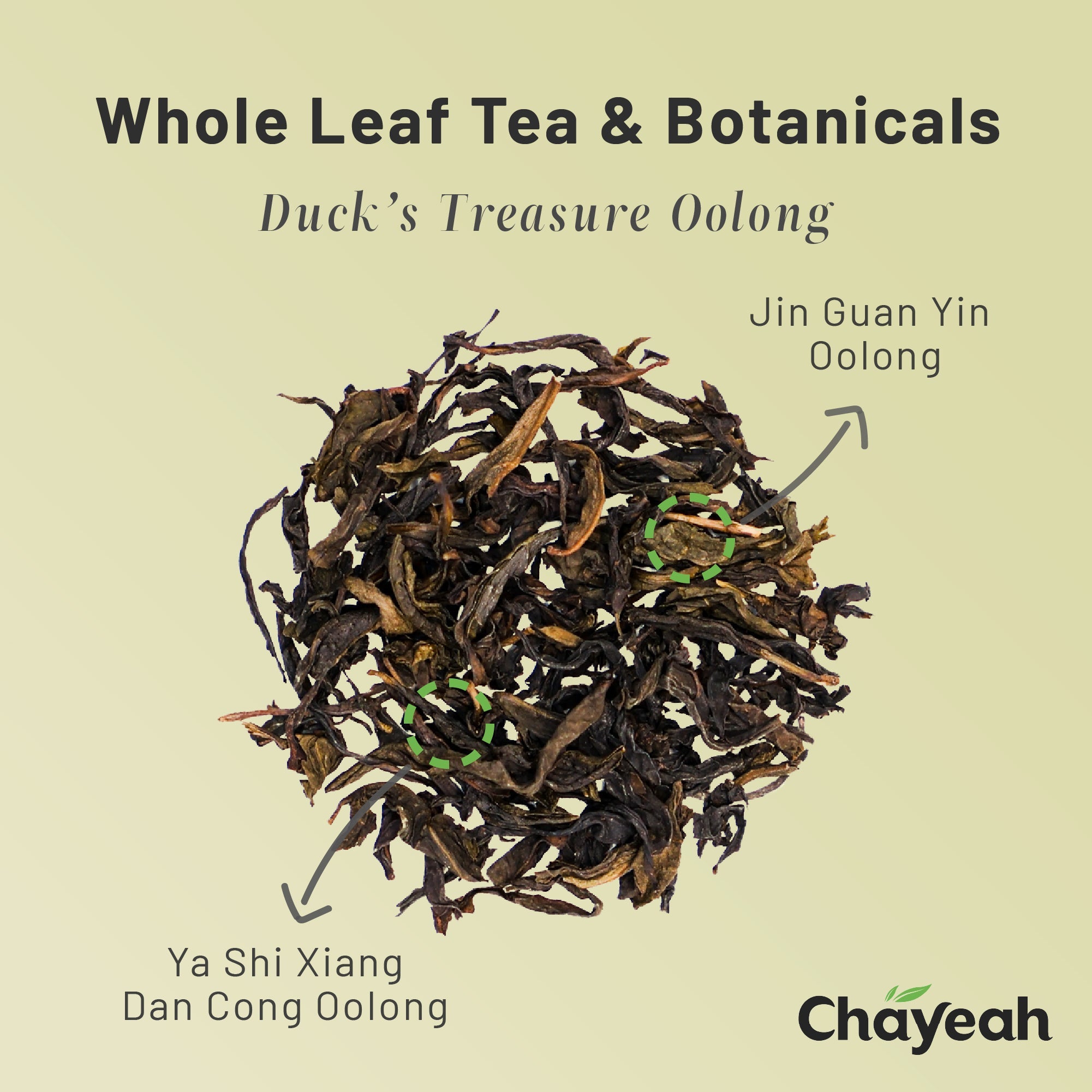Duck's Treasure Oolong (30 Count, Tin) - ChaYeah