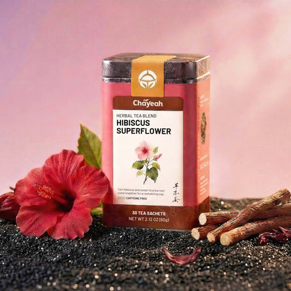 Hibiscus Superflower (30 Count, Tin) - ChaYeah