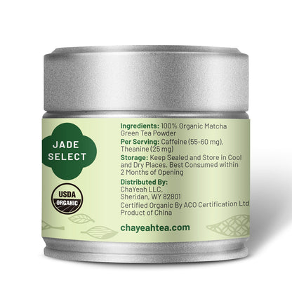 Jade Select Ceremonial Matcha - ChaYeah