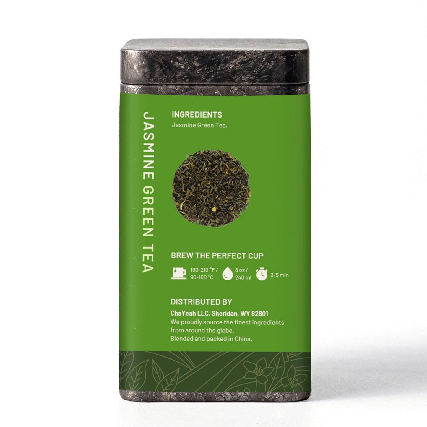 Jasmine Green Tea (30 Count, Tin) - ChaYeah