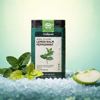 Lemon Balm Peppermint (28 Count, Tin) - ChaYeah