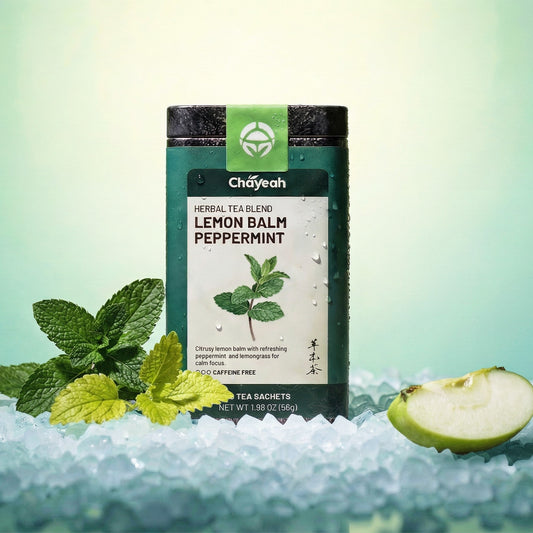 Lemon Balm Peppermint (28 Count, Tin) - ChaYeah