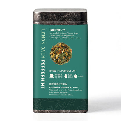 Lemon Balm Peppermint (28 Count, Tin) - ChaYeah