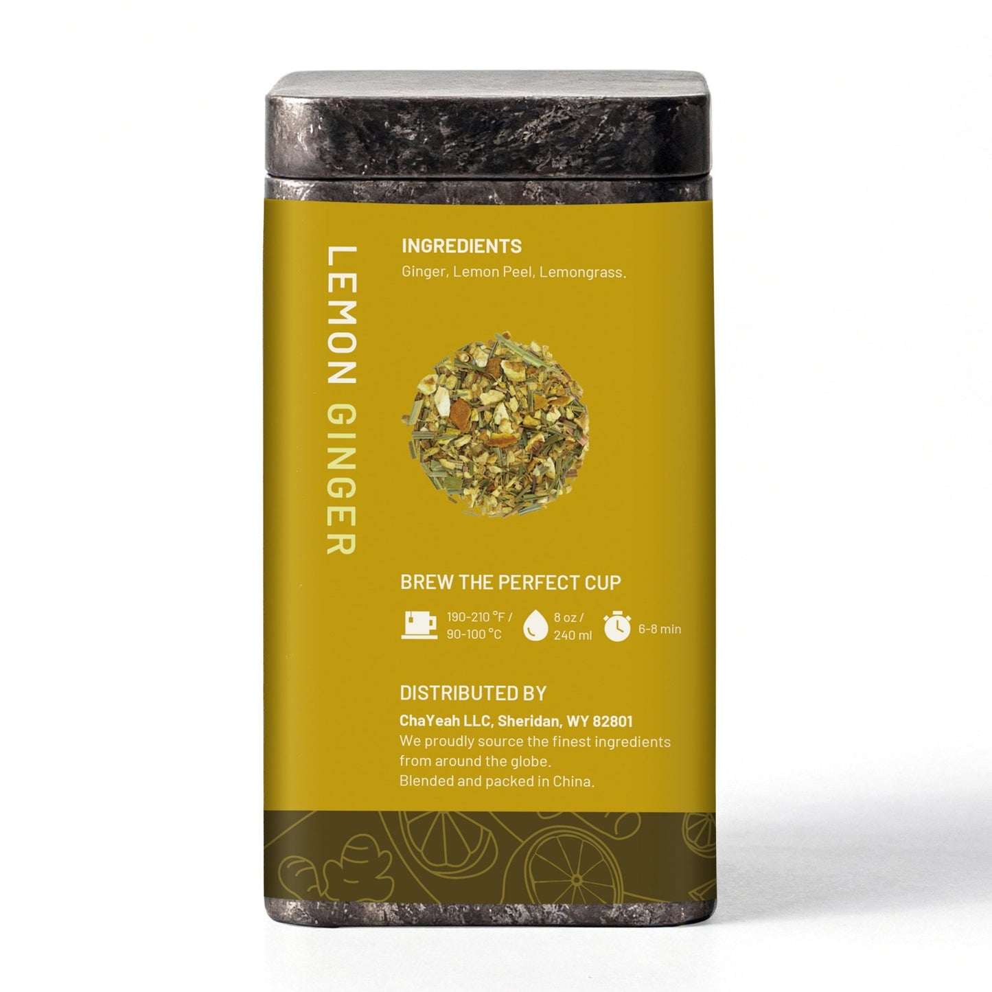Lemon Ginger (30 Count, Tin) - ChaYeah