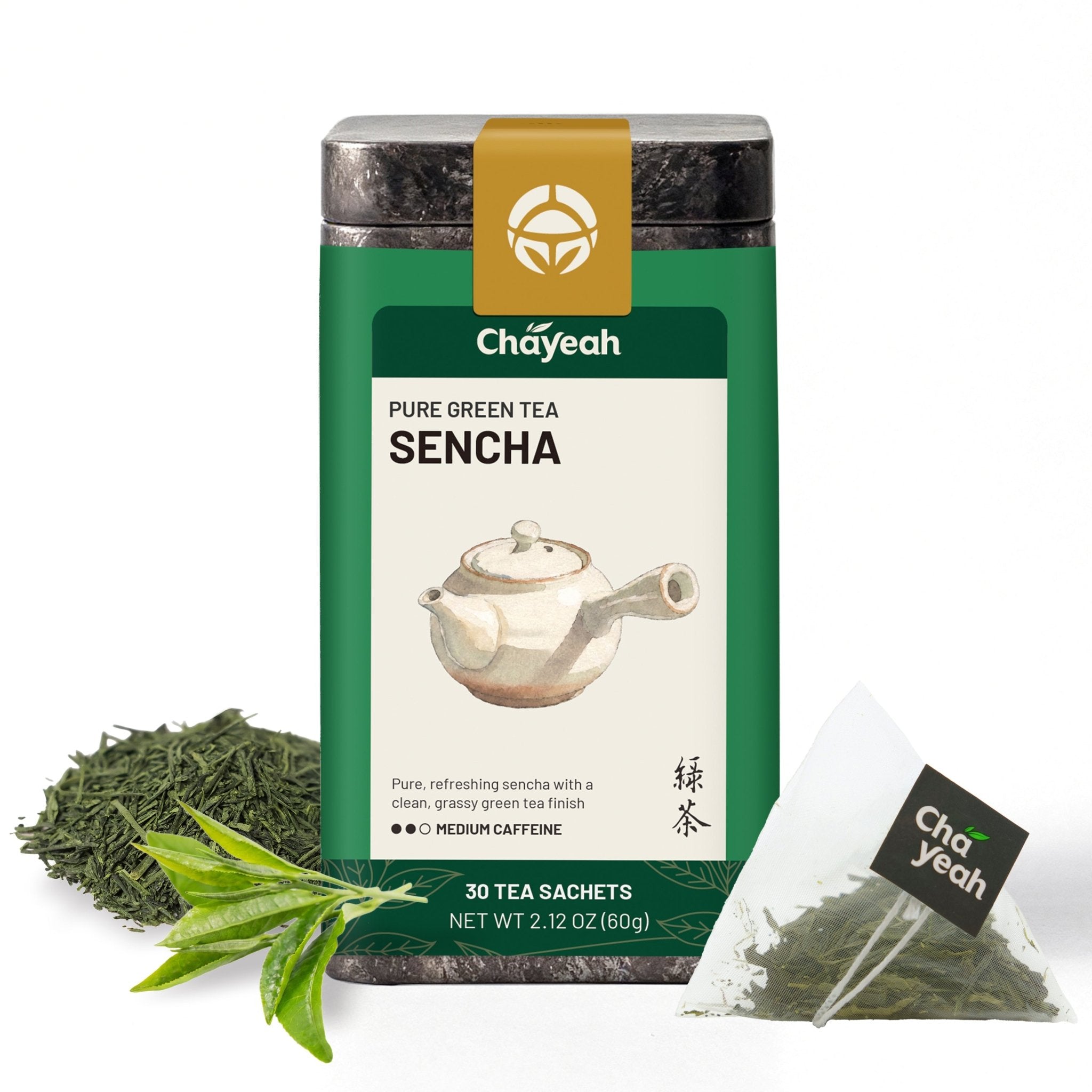 Sencha (30 Count, Tin) - ChaYeah